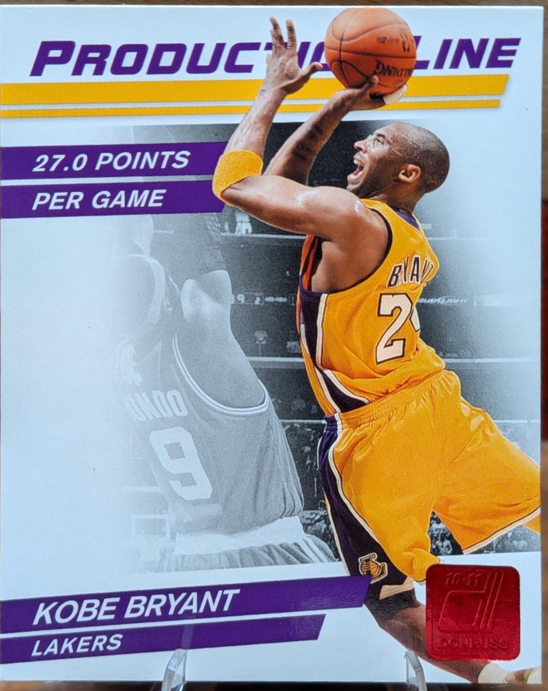 Kobe Bryant [Die Cut Ruby] #4