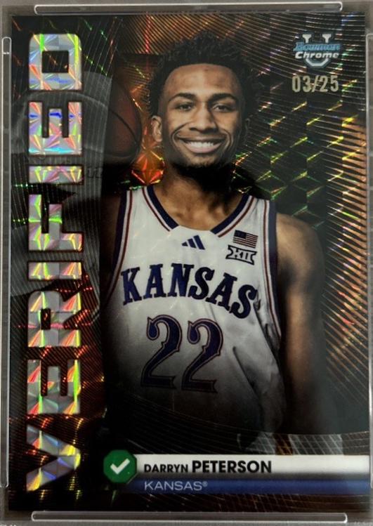 Darryn Peterson [Orange Refractor] #BV-2
