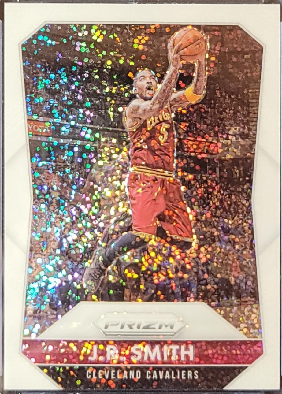 J.R. Smith [White Sparkle Prizm] #155