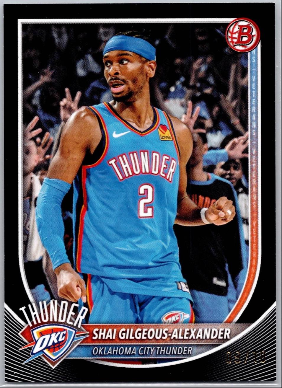 Shai Gilgeous-Alexander [Black Border] #106