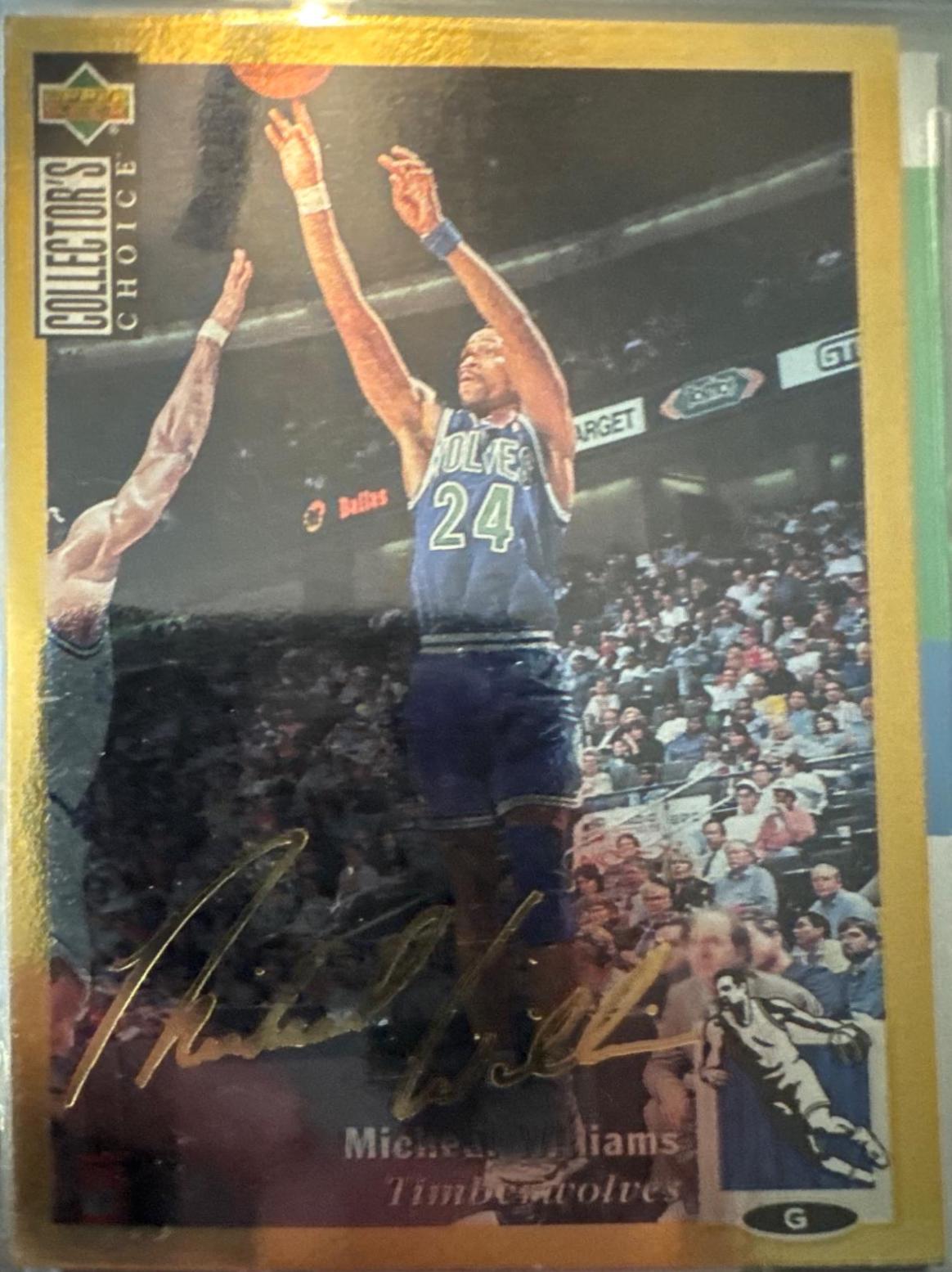 Micheal Williams [Gold Signature] #159