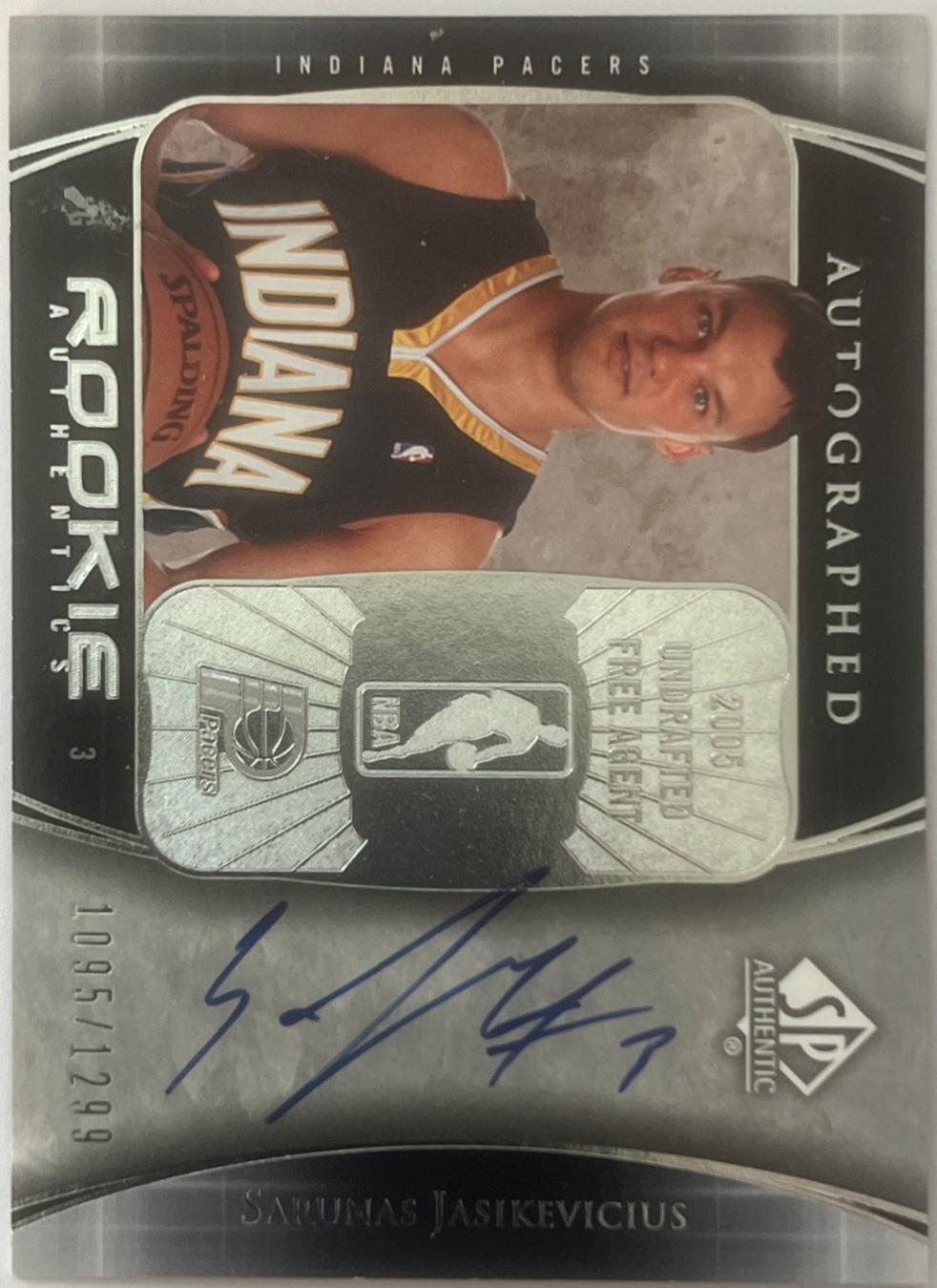 Sarunas Jasikevicius [Limited Rookie Autograph] #111