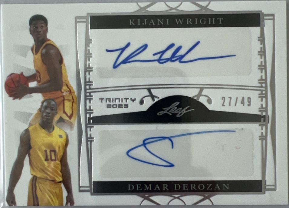Kijani Wright / DeMar DeRozan #DA-19