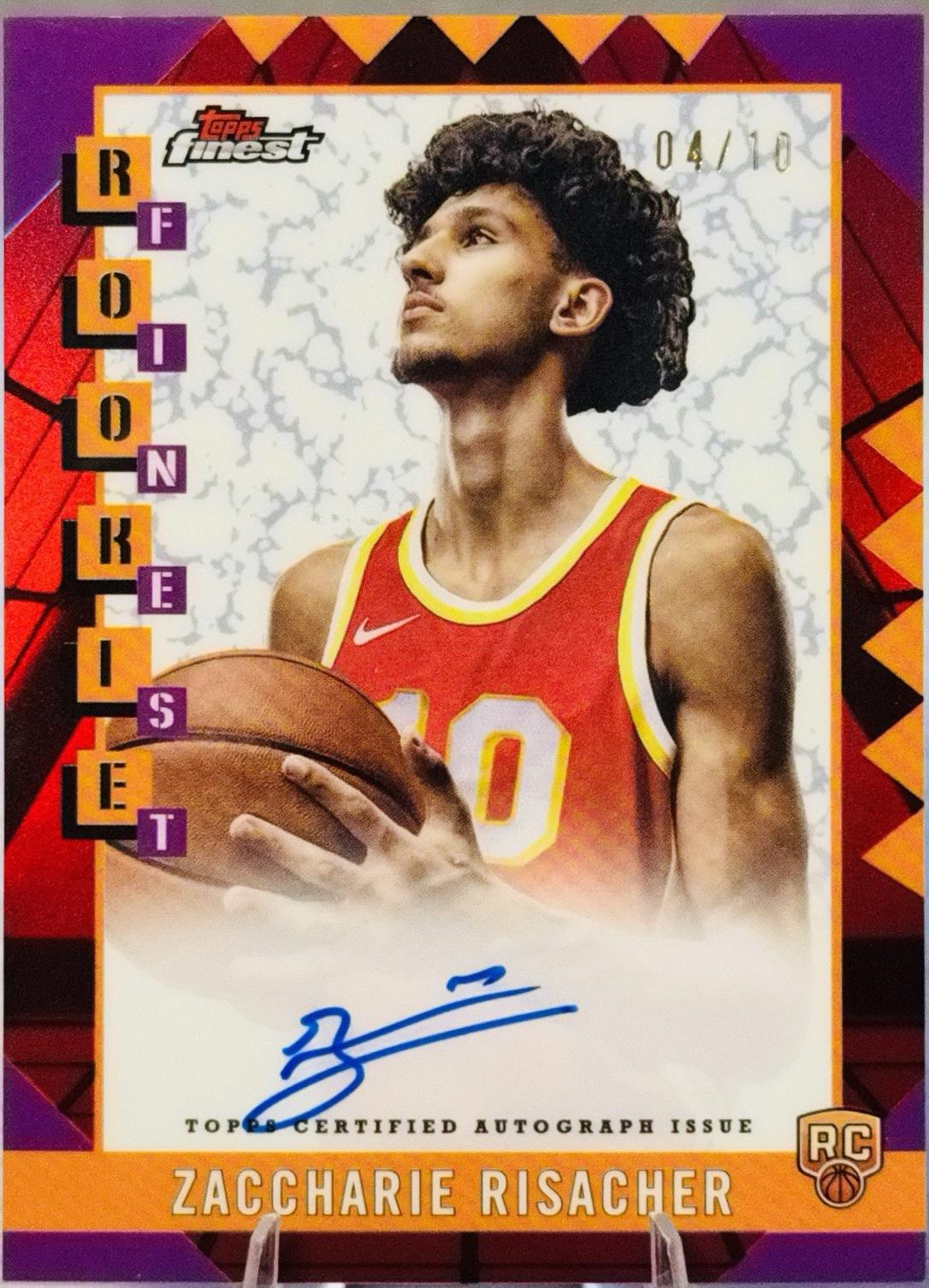 Zaccharie Risacher [Red Refractor] #RFA-ZR