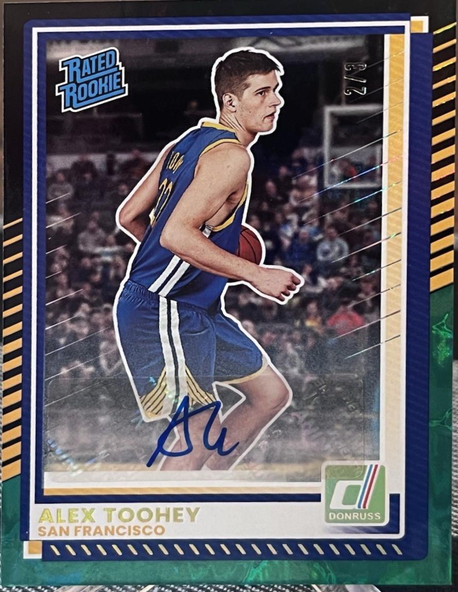 Alex Toohey [Black Green Autograph] #37