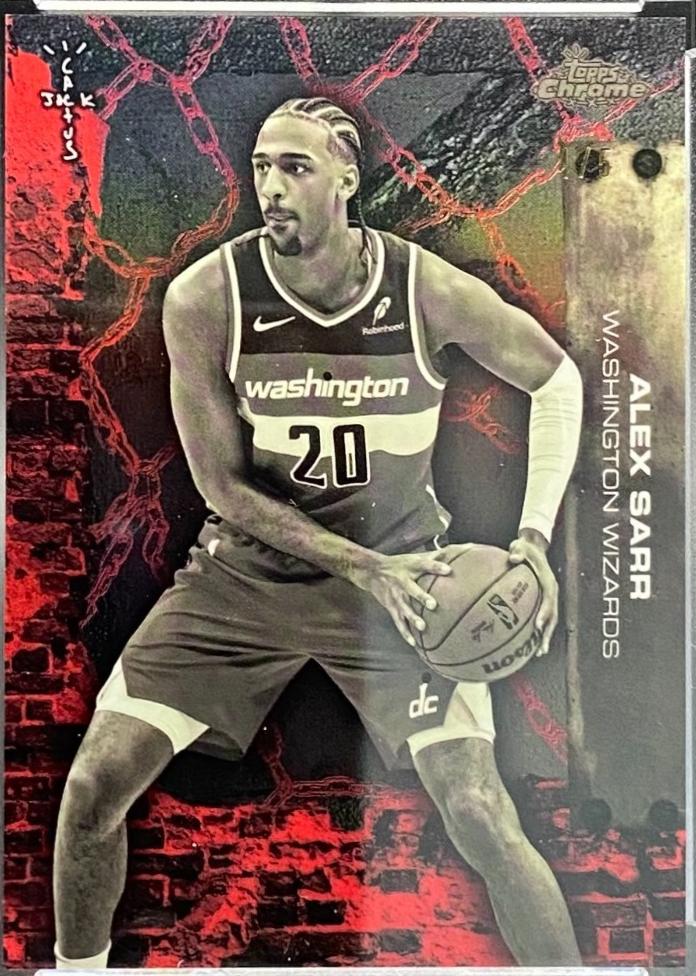 Alex Sarr [Red Mini-Diamond Refractor] #29