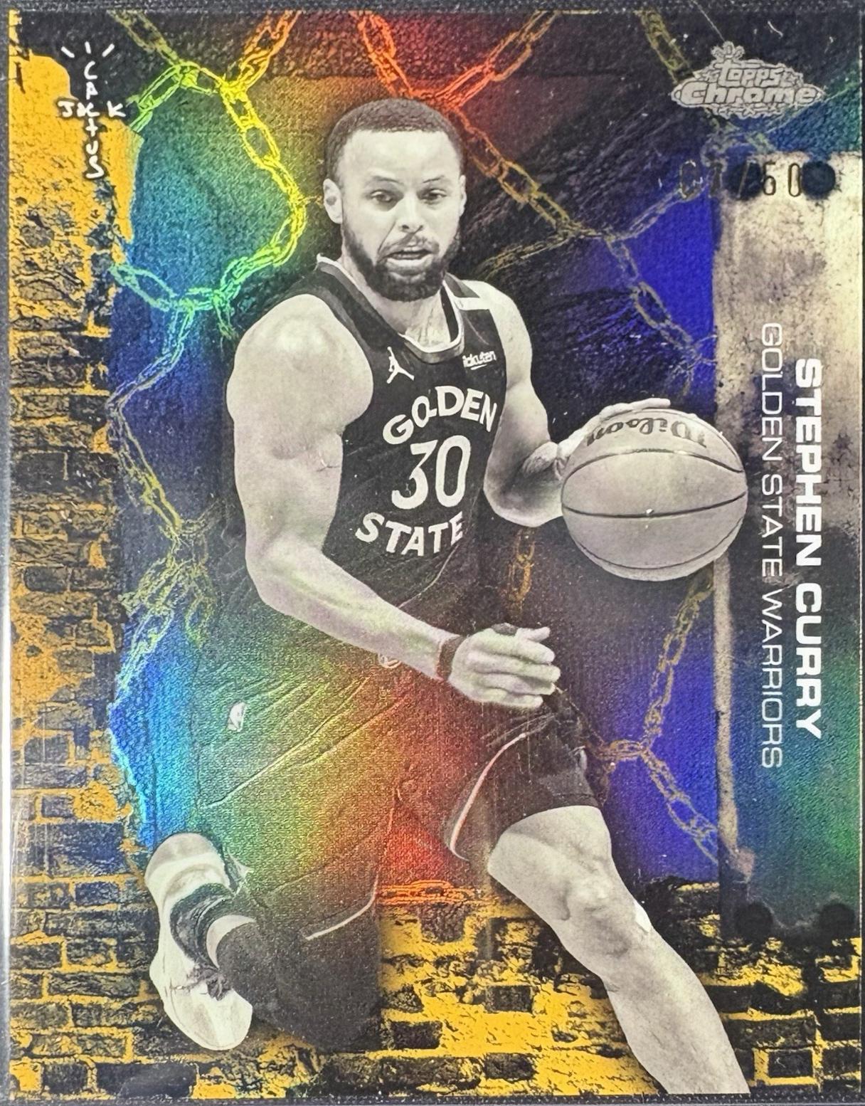Stephen Curry [Gold Refractor] #42
