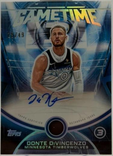Donte DiVincenzo [Blue] #GT-DD