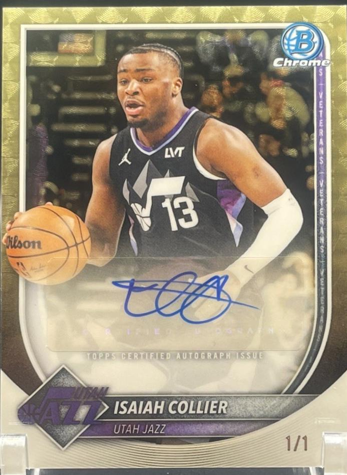 Isaiah Collier [Superfractor] #BCA-IC
