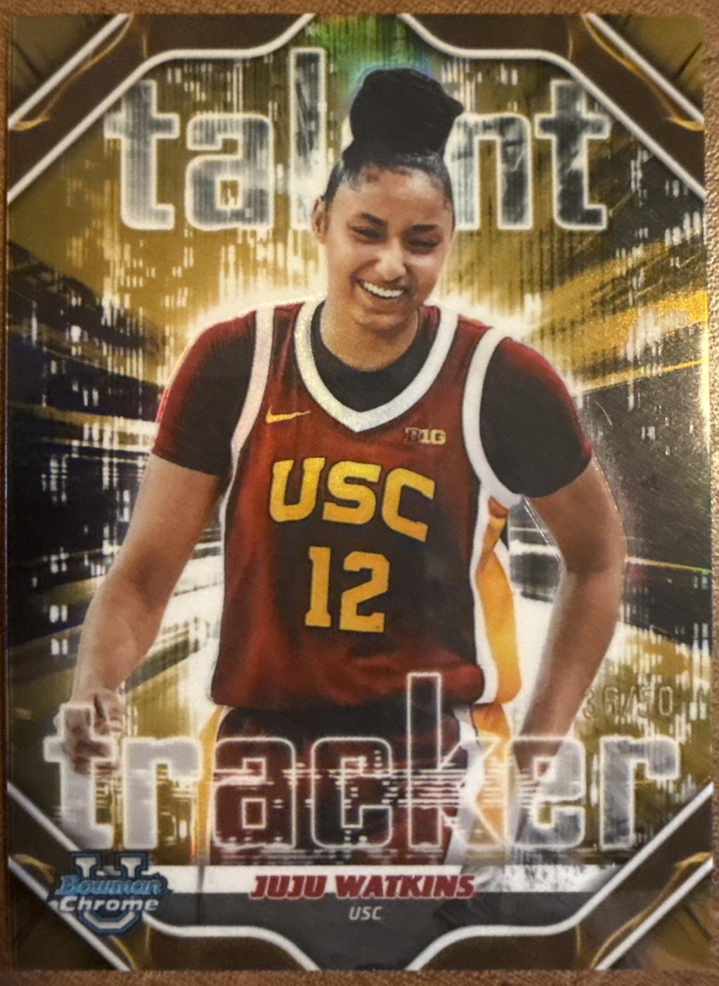 Juju Watkins [Gold Refractor] #TT-8
