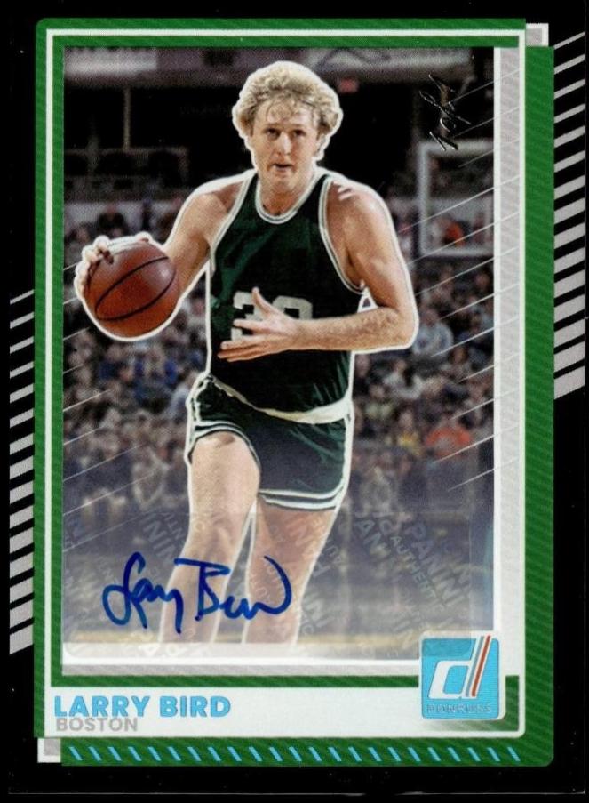 Larry Bird [Black Autograph] #140