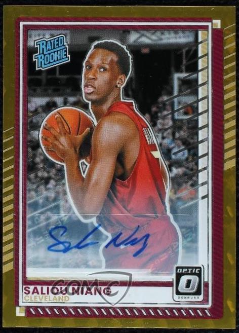 Saliou Niang [FOTL Gold Holo Optic Autograph] #43