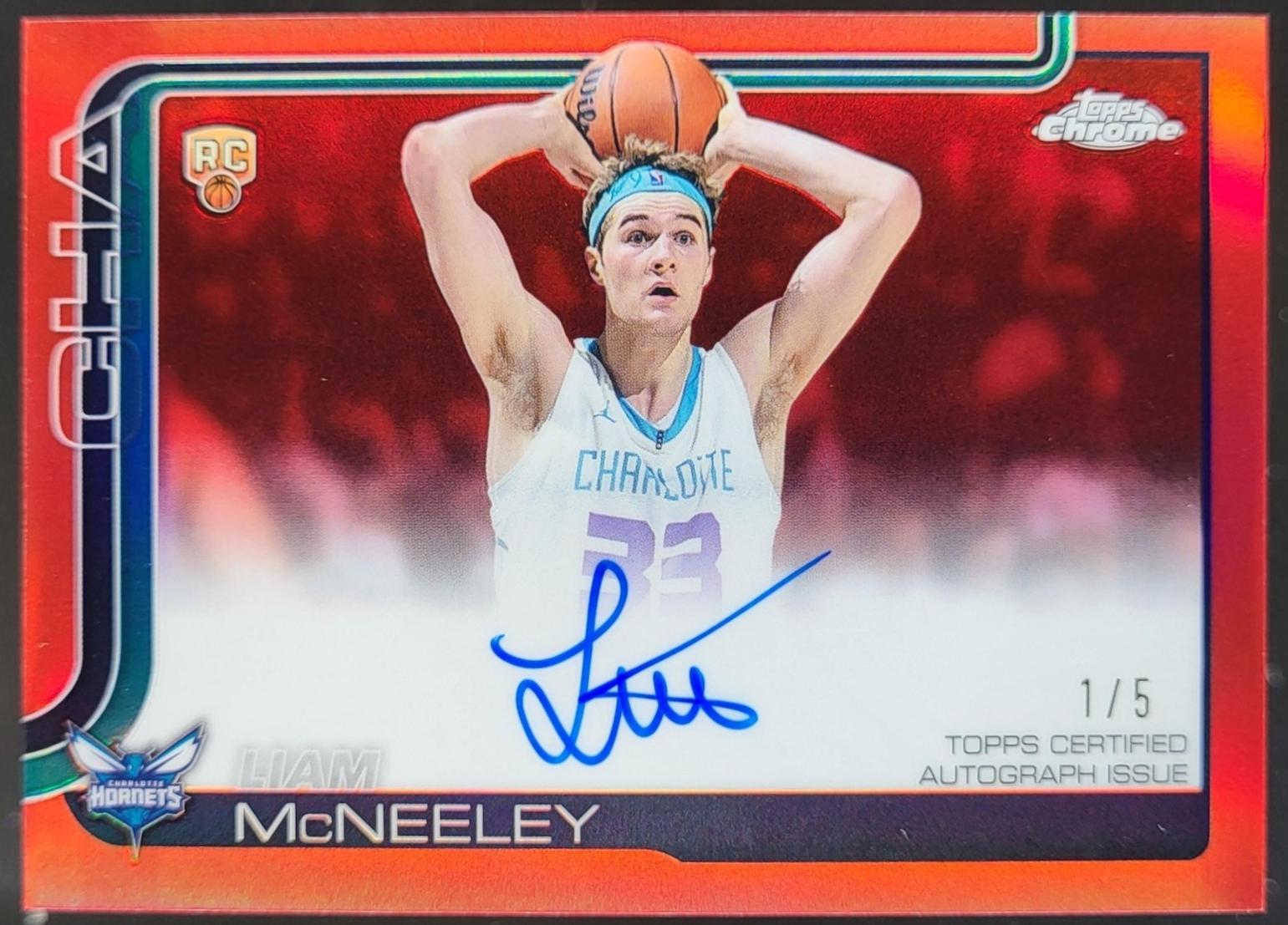 Liam McNeeley [Red Refractor] #TCAR-LM
