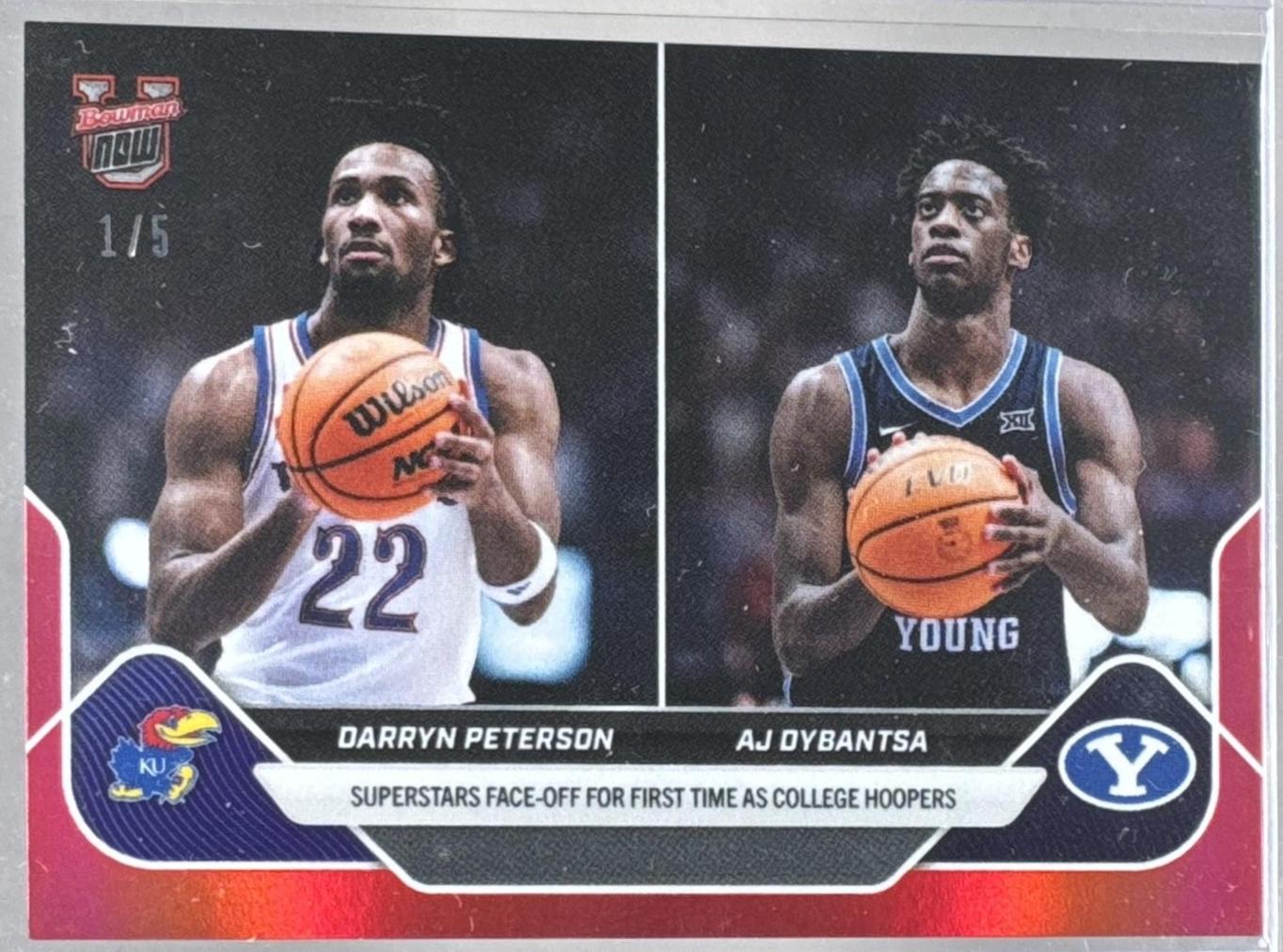 Darryn Peterson / AJ Dybantsa [Red] #65