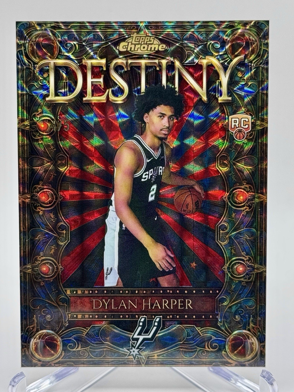 Dylan Harper [Refractor Red Geometric] #D-2