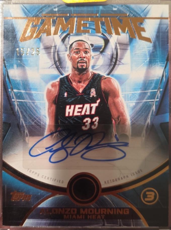 Alonzo Mourning [Bronze] #GT-AM