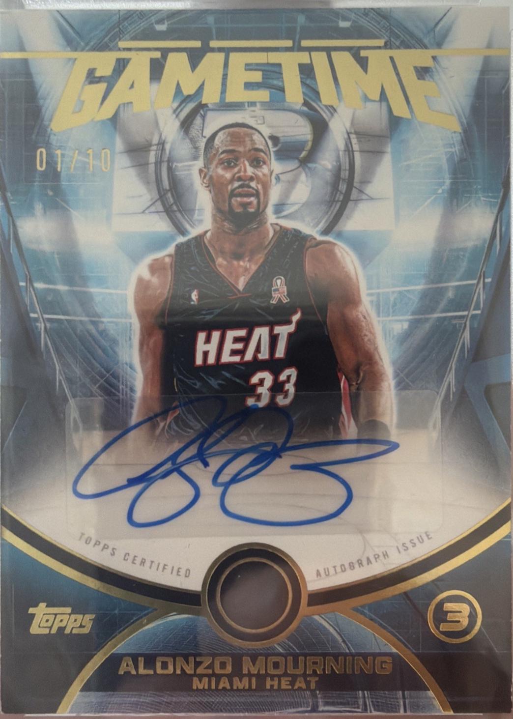 Alonzo Mourning [Gold] #GT-AM
