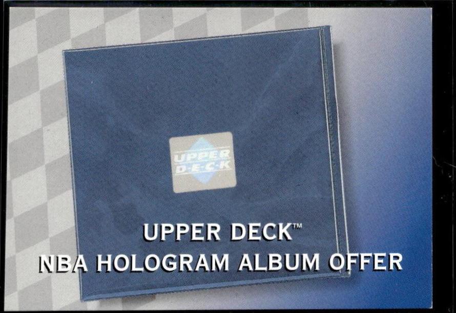 NBA Hologram Album Offer