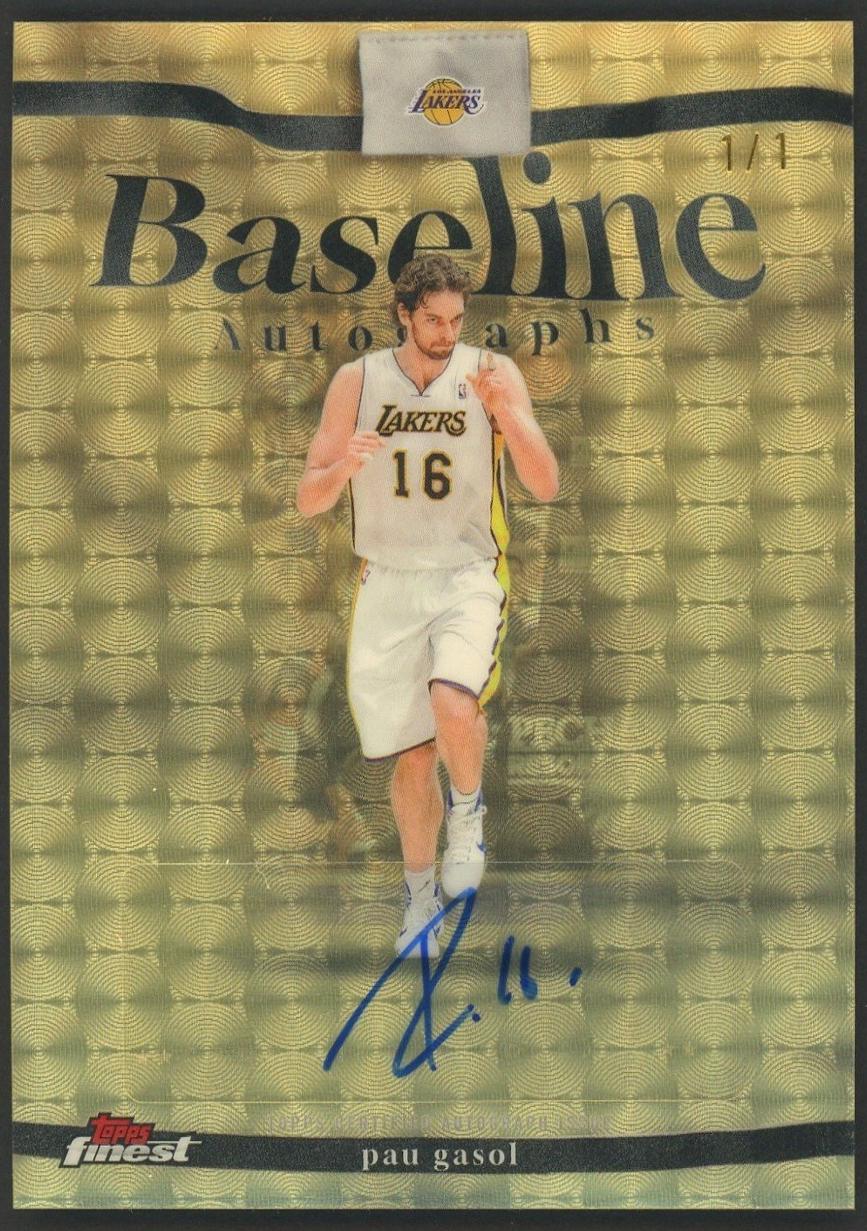 Pau Gasol [SuperFractor] #BA-PG