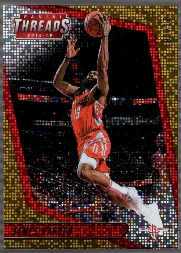 James Harden [Dazzle Gold] #76