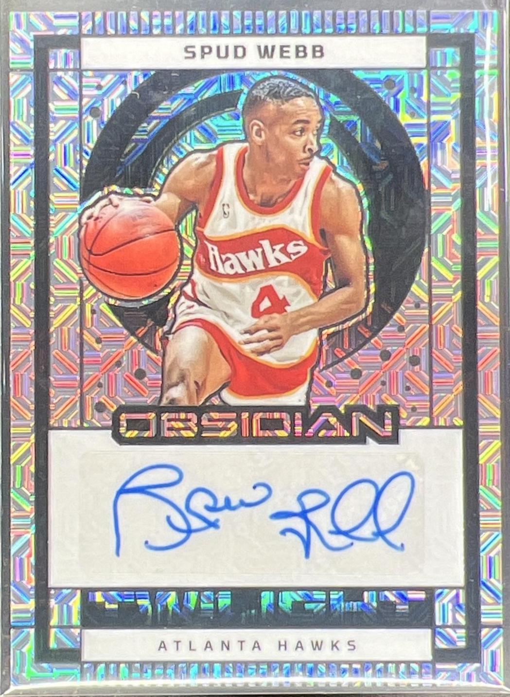Spud Webb [Electric Etch Vibrant Mojo Flood] #TS-WEB