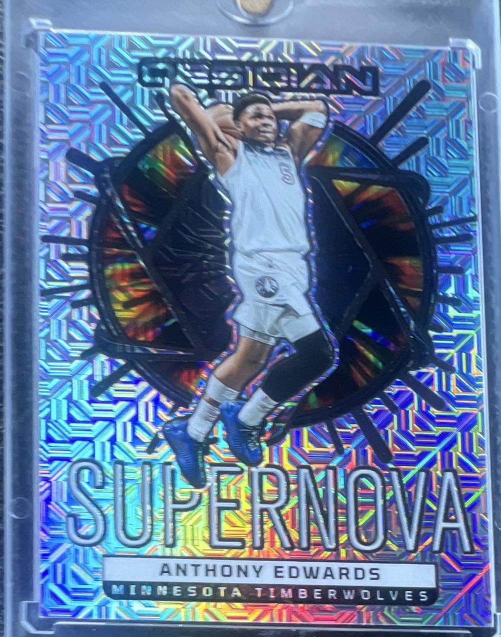 Anthony Edwards [Electric Etch Vibrant Mojo Flood] #5