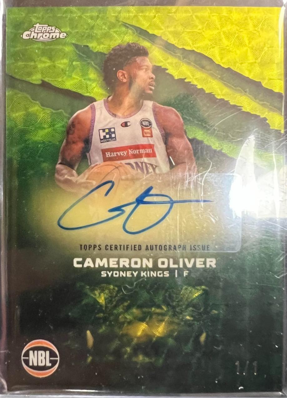 Cameron Oliver [Superfractor] #A-CO