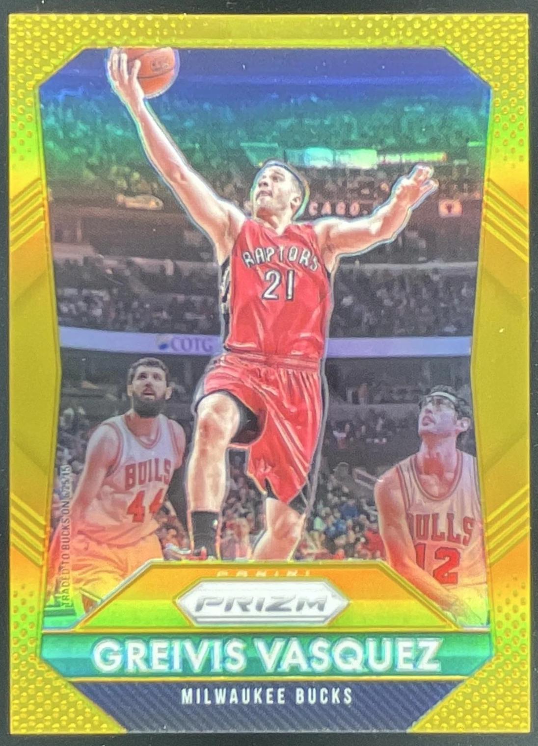 Greivis Vasquez [Gold Prizm] #134