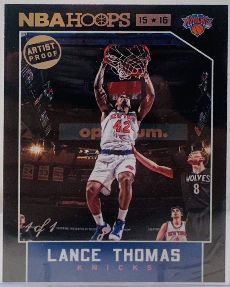 Lance Thomas [Artist Proof Black] #252