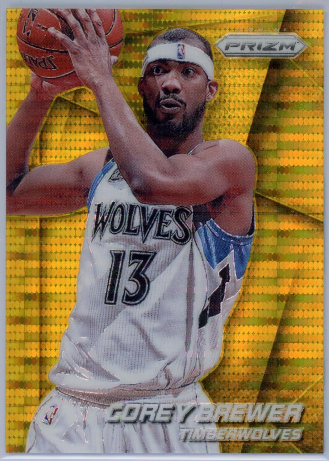 Corey Brewer [Gold Pulsar Prizm] #149