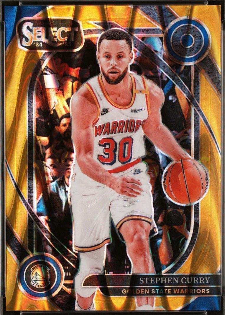 Stephen Curry [Gold Tectonic Prizm] #209