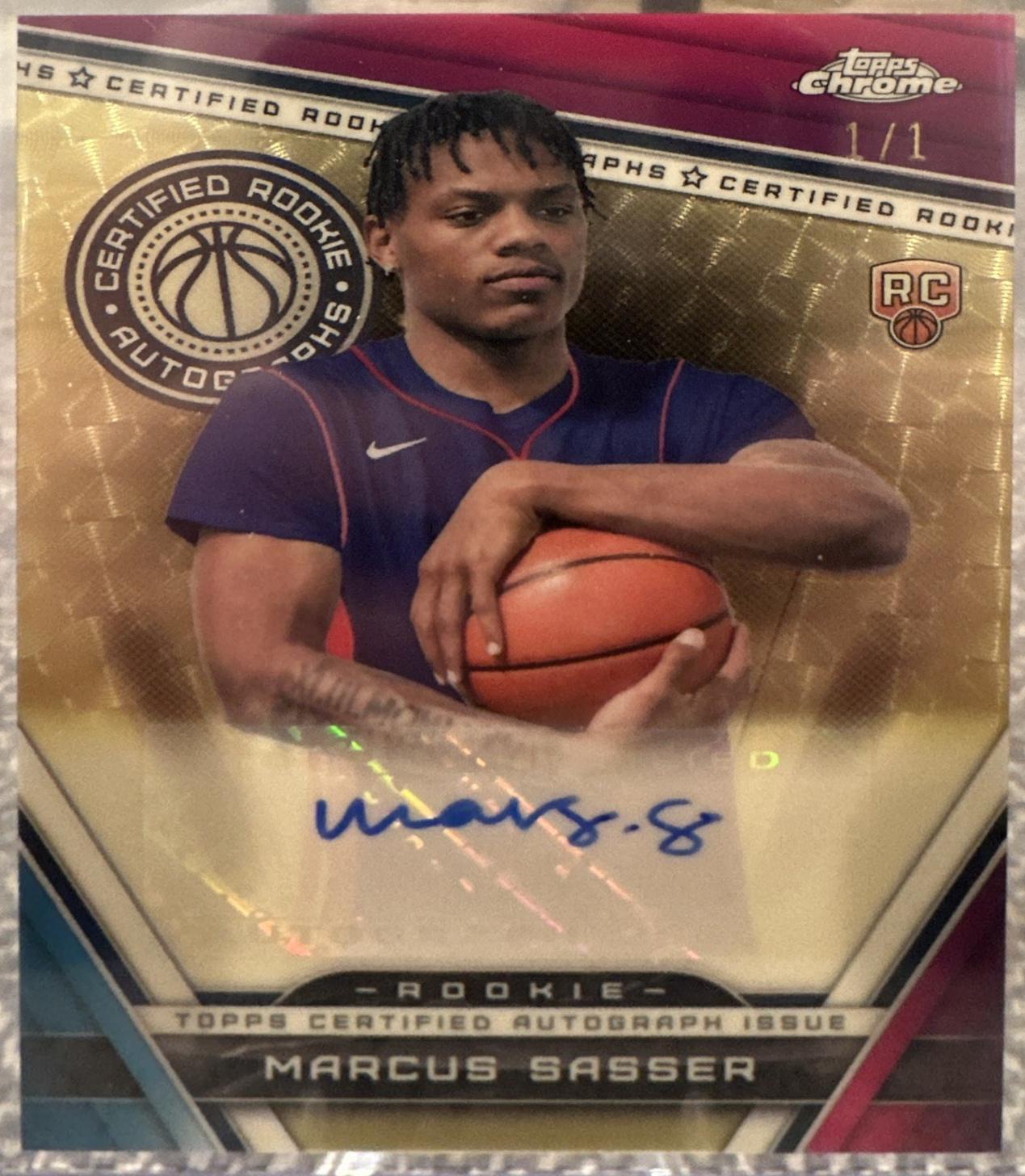 Marcus Sasser [Superfractor] #CRA-MS