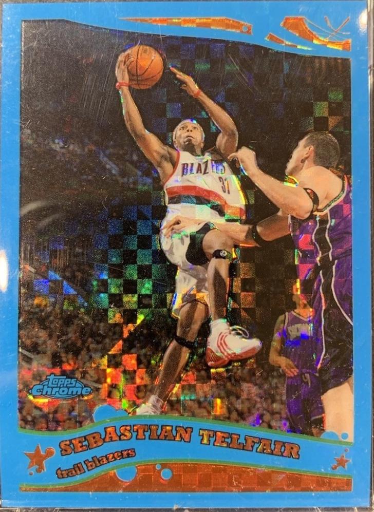 Sebastian Telfair [Blue XFractor] #47