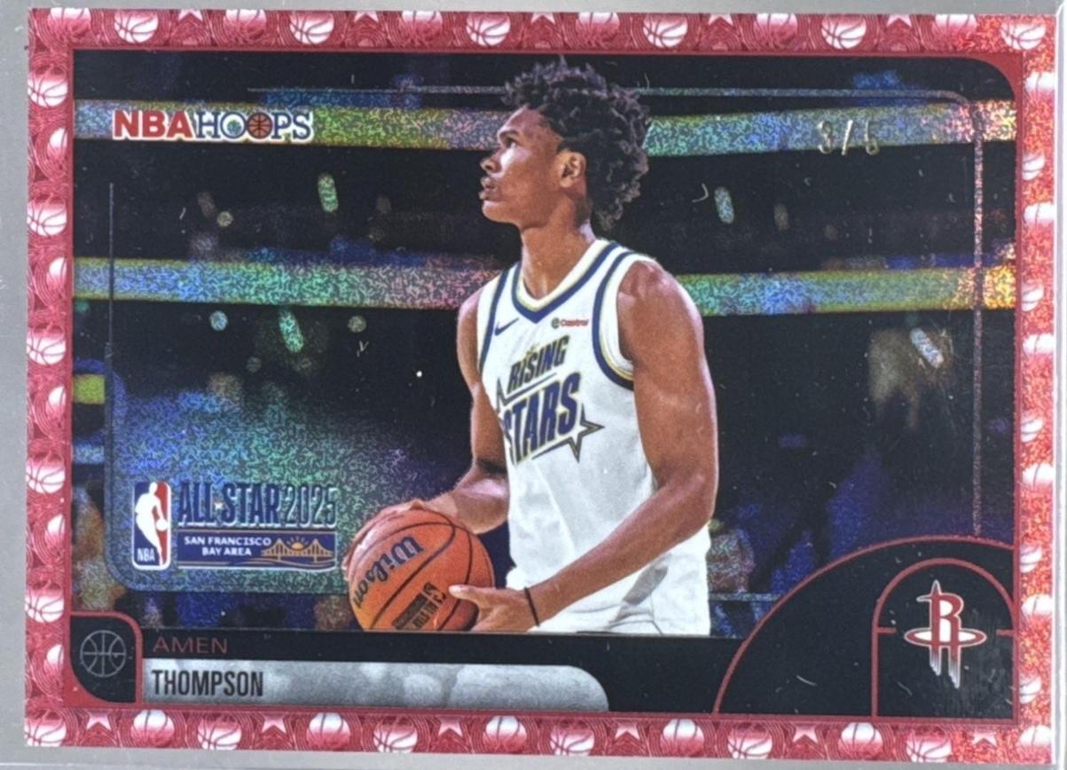 Amen Thompson [Pixel Burst Red] #300