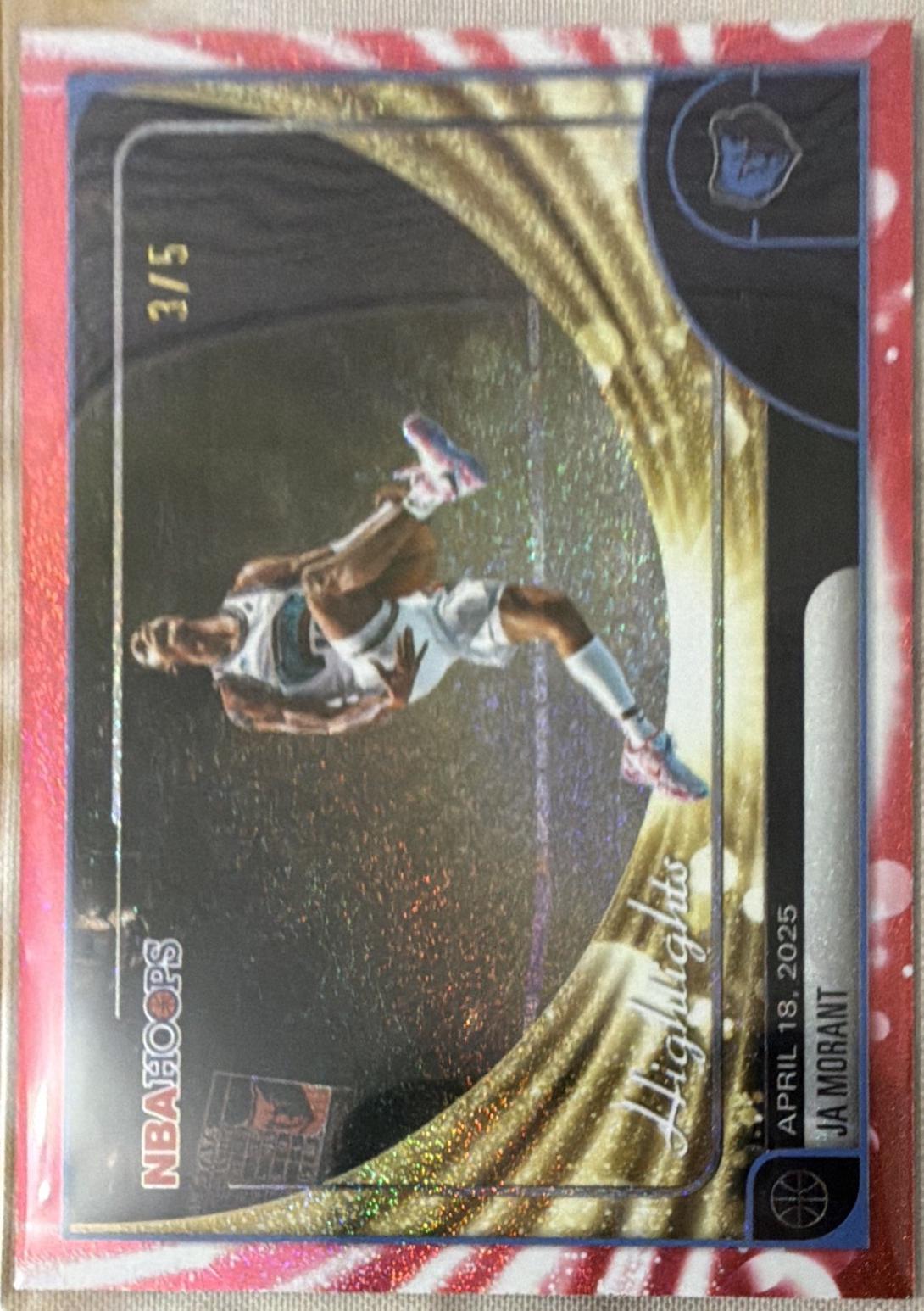 Ja Morant [Light Burst Red] #264