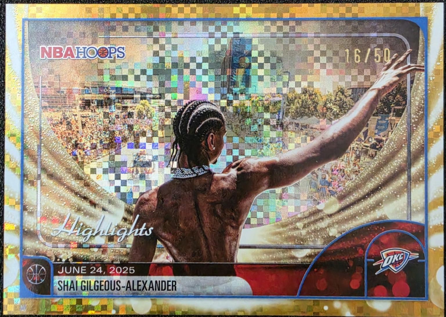 Shai Gilgeous-Alexander [Light Burst Gold] #268