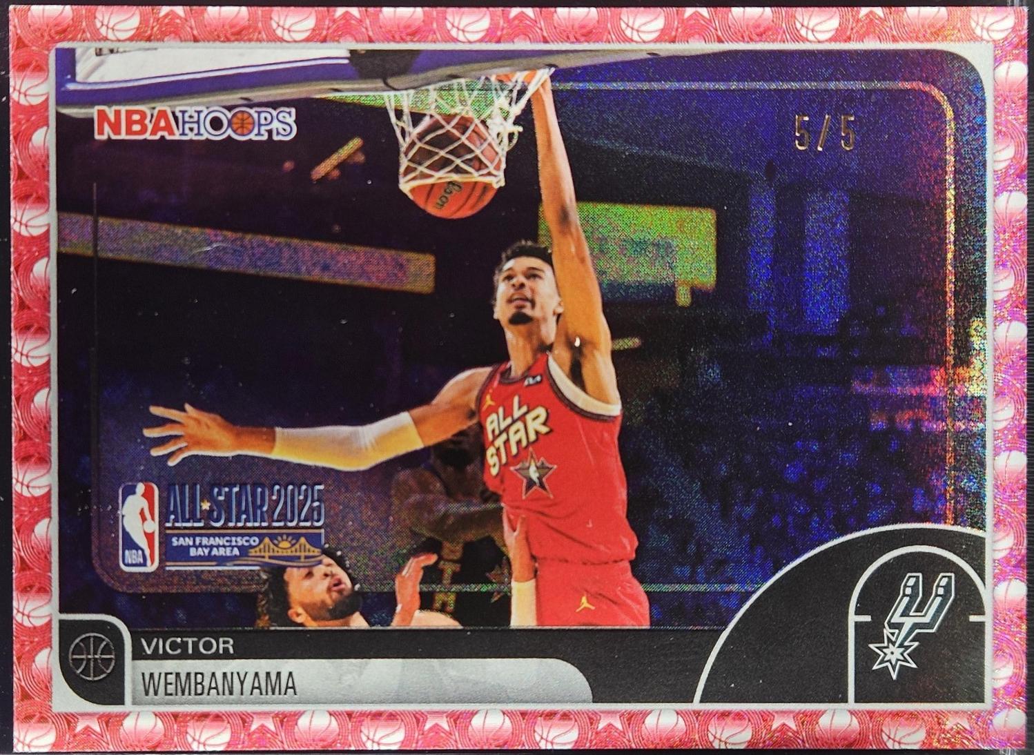 Victor Wembanyama [Light Burst Red] #289