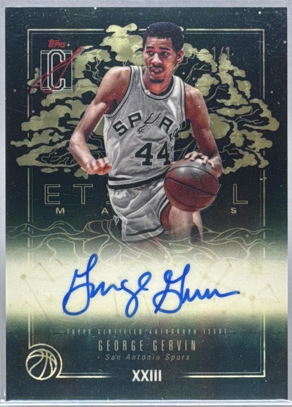George Gervin [Superfractor] #EM-GG