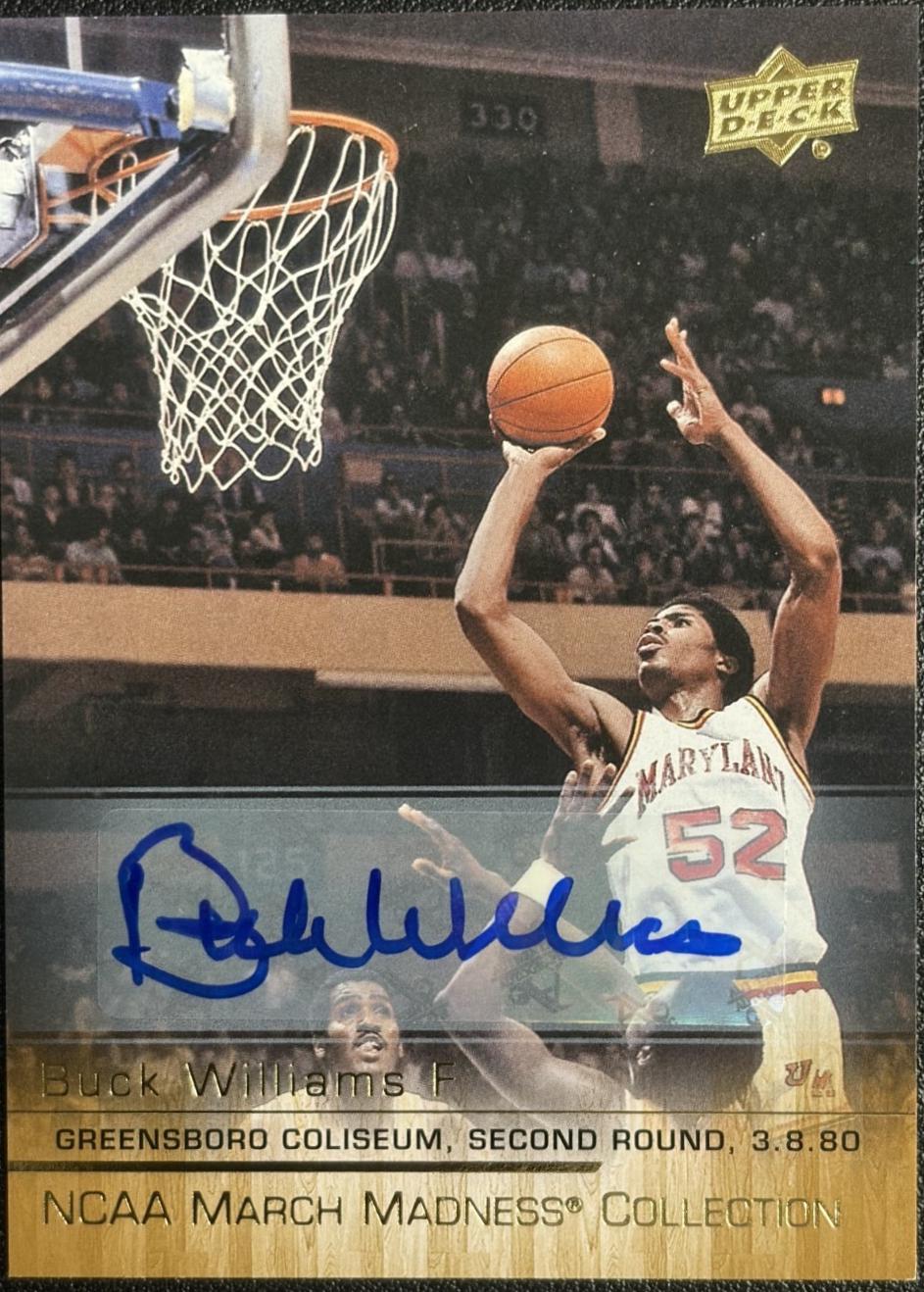 Buck Williams [Gold Foil Autograph] #BU-1