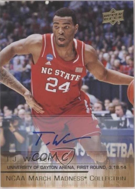 T.J. Warren [Gold Foil Autograph] #TW-1