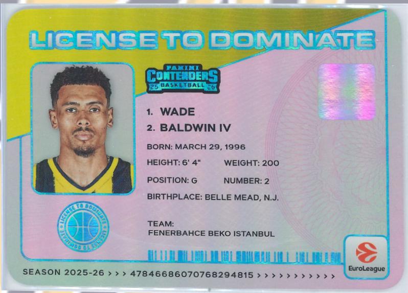 Wade Baldwin IV #36