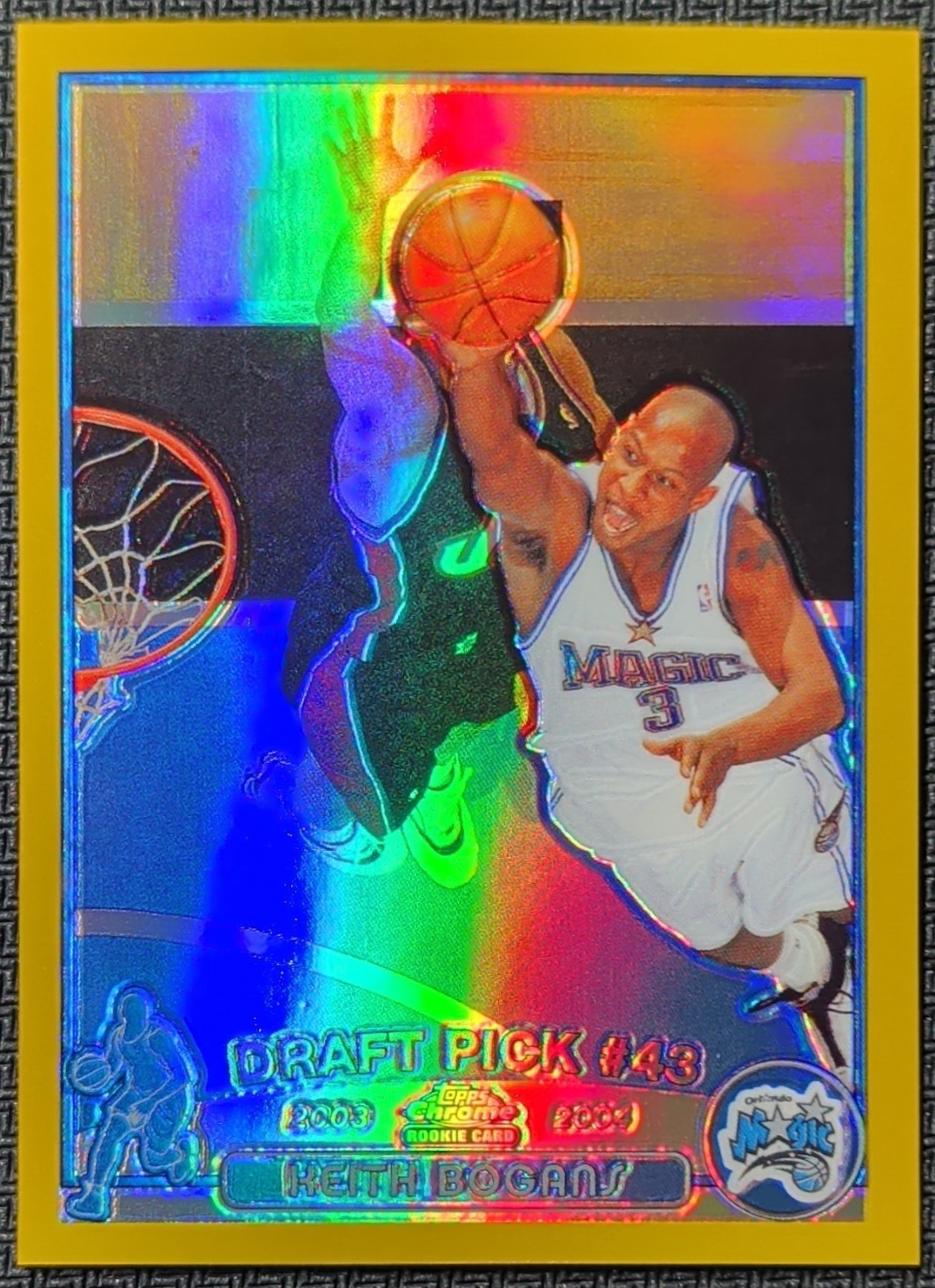 Keith Bogans [Gold Refractor] #150