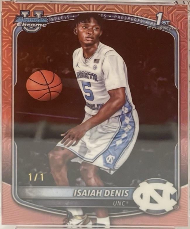 Isaiah Denis [Rose Gold Refractor] #BCP-49