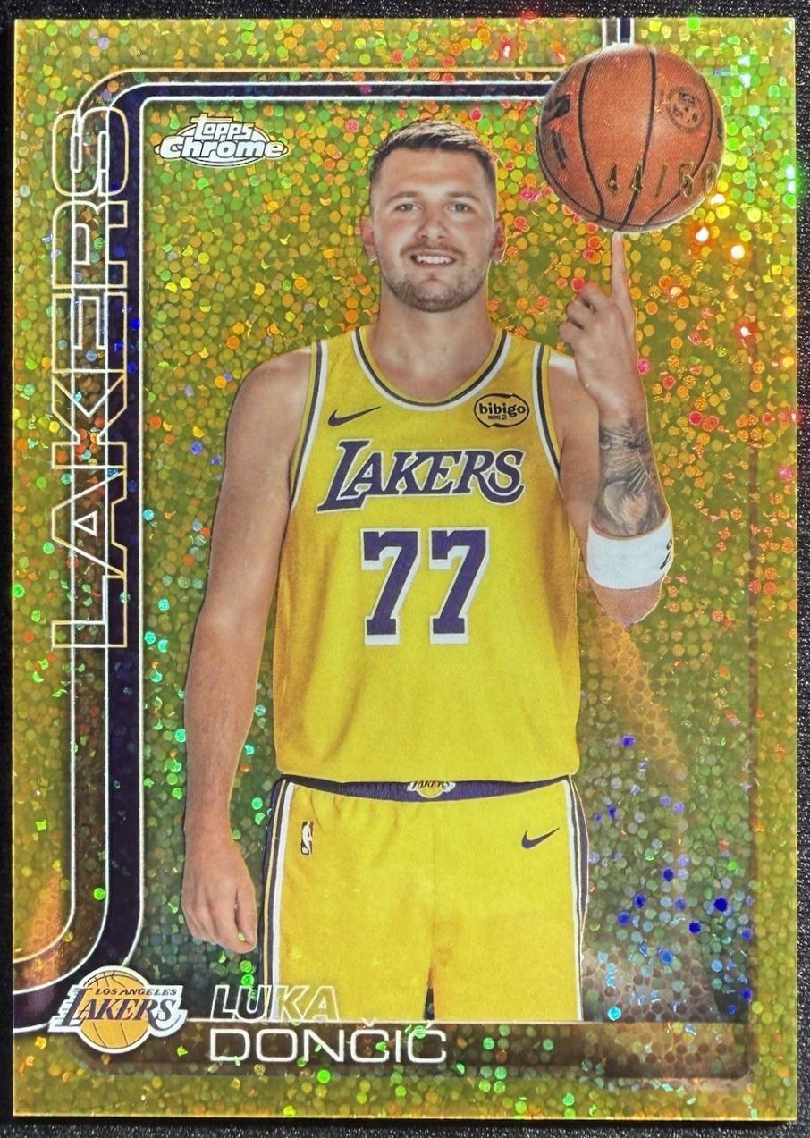 Luka Doncic [Gold Image Variation] #2