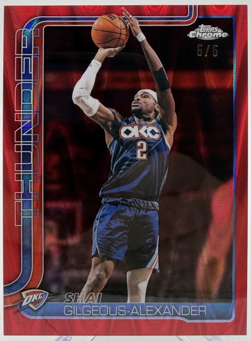 Shai Gilgeous-Alexander [RayWave Red] #10