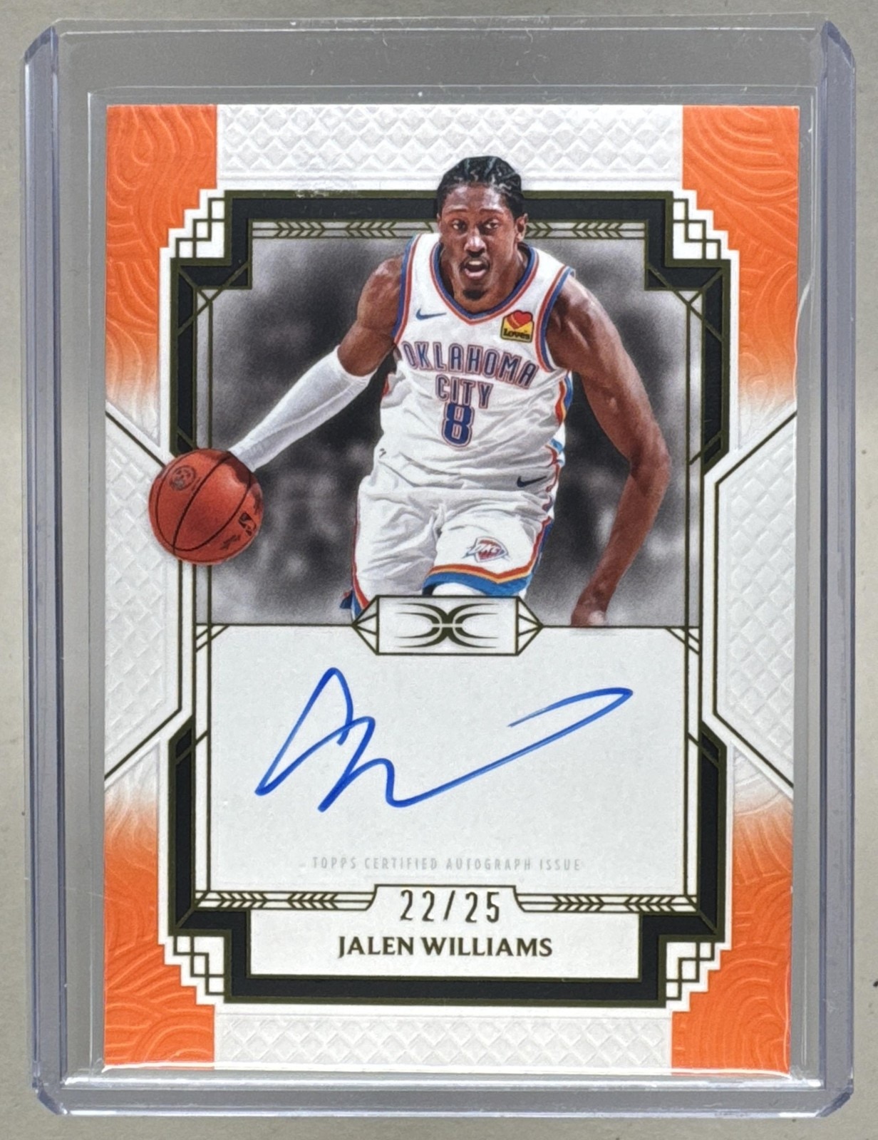 Jalen Williams [Orange] #DFA-JW
