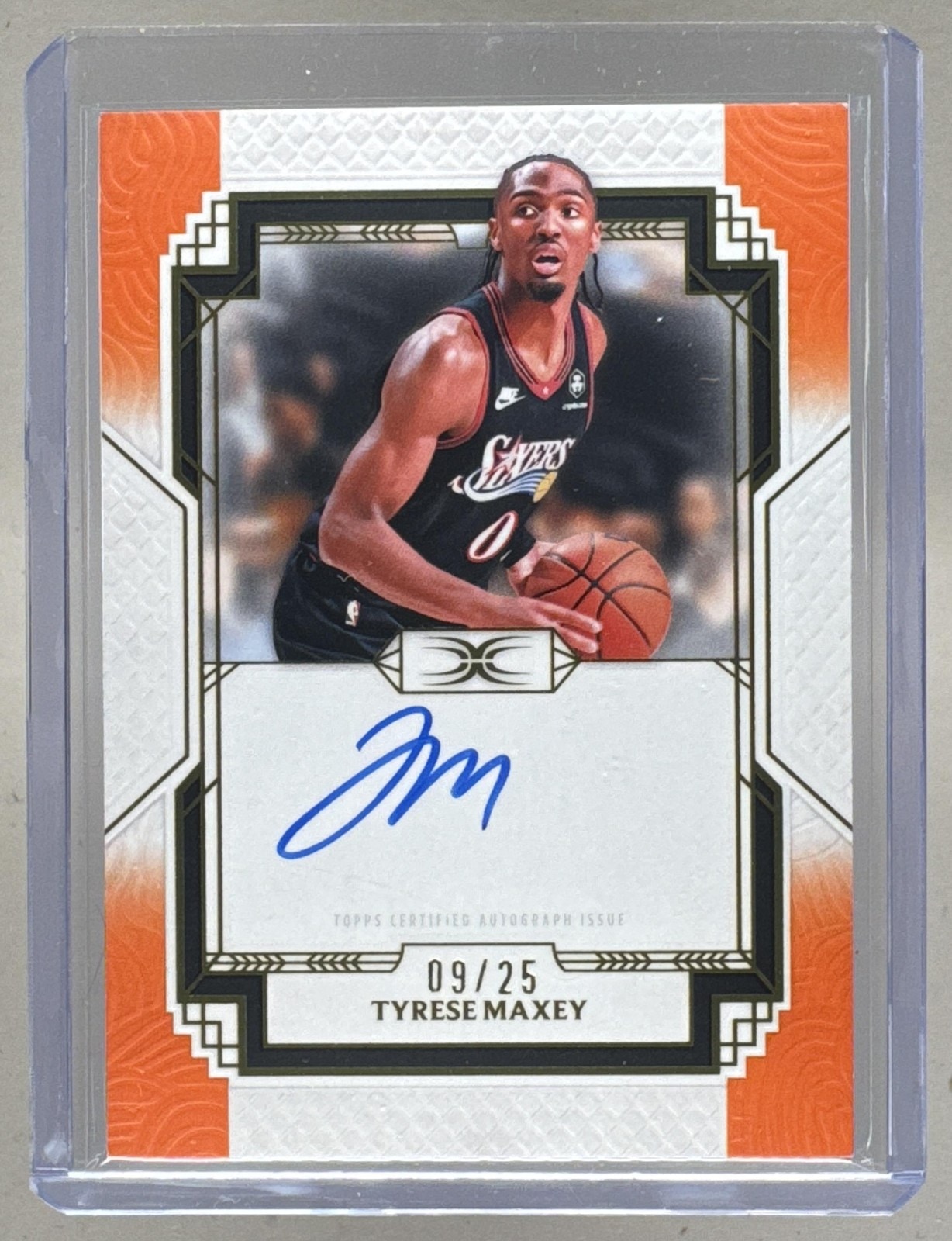 Tyrese Maxey [Orange] #DFA-TM