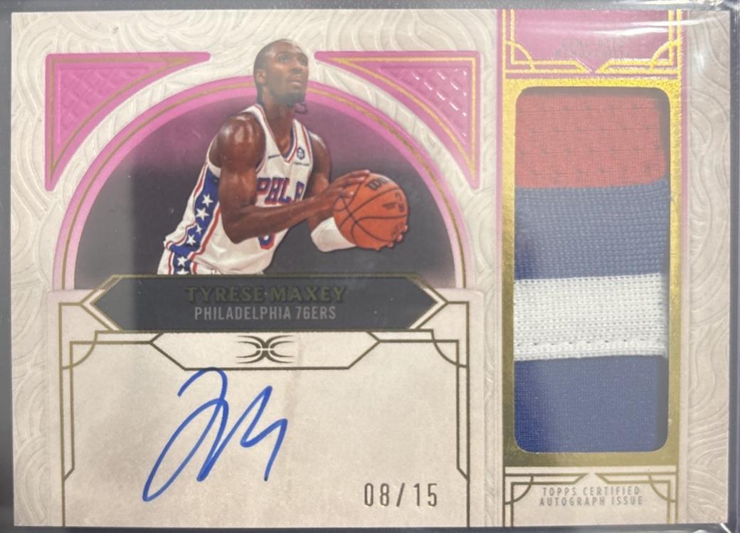 Tyrese Maxey [Pink] #DFA-TM