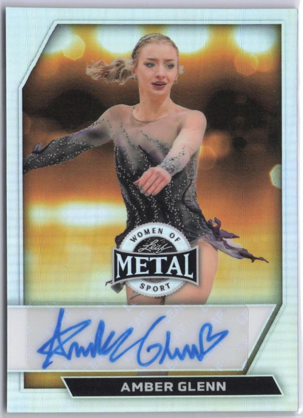 Amber Glenn [Prismatic Silver] #BA-AG1