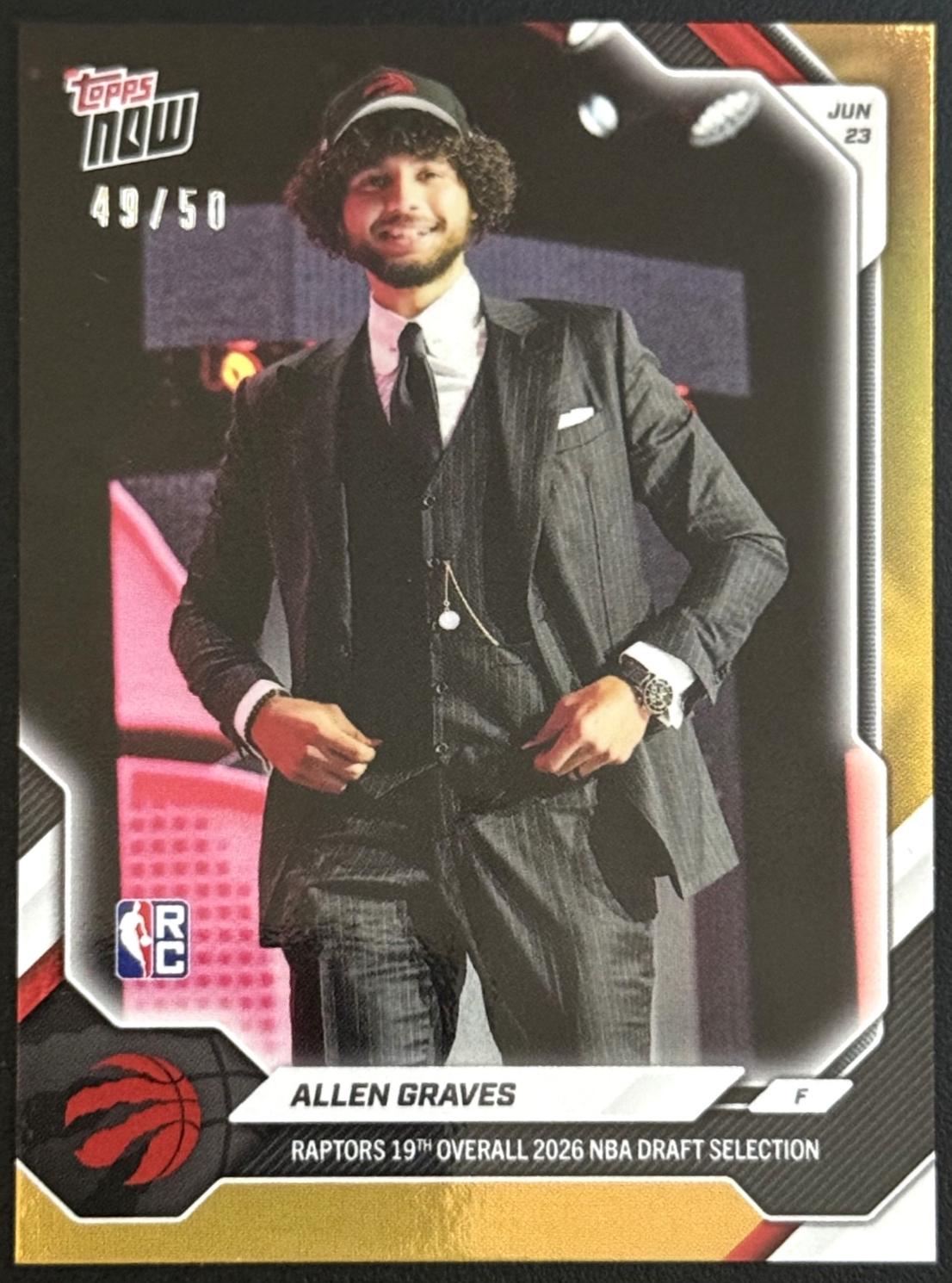 Allen Graves [Gold] #AGRA